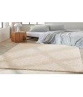 Calvin Klein Surfaces Beige Rug SFC01 5 ft. 2 in. X 7 ft. Rectangle - Rugs Town Calvin Klein Surfaces Beige SFC01 5 ft. 2 in. X 7 ft. Rectangle Rug