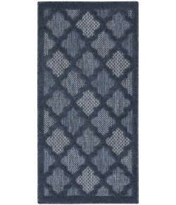 Nourison Easy Care - Nes01 Navy Blue Area Rug 2 ft. X 4 ft. Rectangle