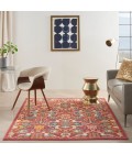 Nourison Allur Area Rug ALR03-Red Multicolor