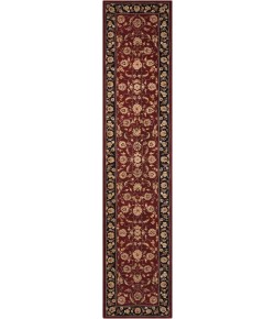 Nourison 2000 - 2002 Burgundy Area Rug 2 ft. 6 X 12 ft. Rectangle