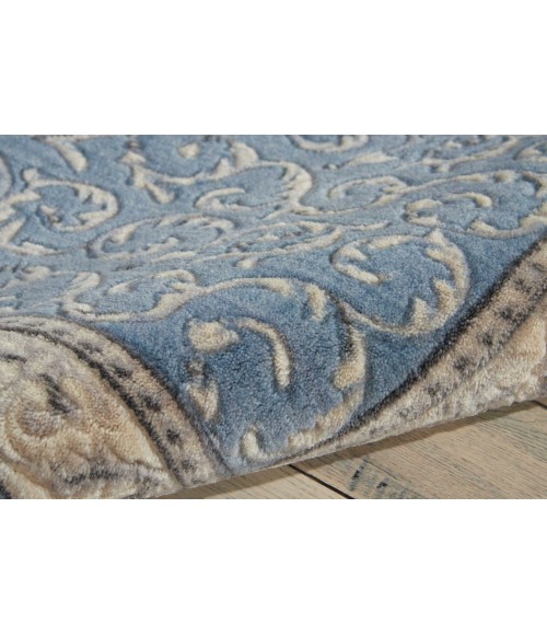 Nourison Somerset Area Rug ST02-Light Blue