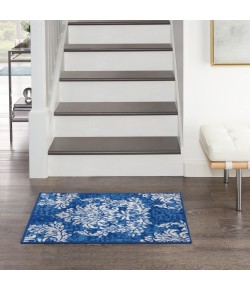 Nourison Whimsicle - Whs11 Navy Ivory Area Rug 2 ft. X 3 ft. Rectangle