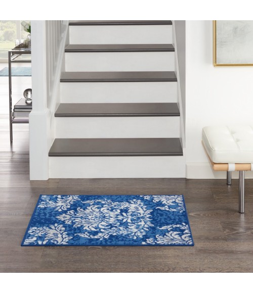 Nourison WHIMSICLE Area Rug Nourison Whimsicle Area Rug WHS11-Navy Ivory