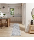 Nicole Curtis Machine Washable Series 1 Area Rug SR104 Light Grey/Blue