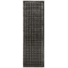 Nourison Home Nordic Black Taupe NRC03 2 ft. X 6 ft. Rectangle Rug