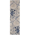 Calvin Klein River Flow Area Rug RFV05 Ivory Blue