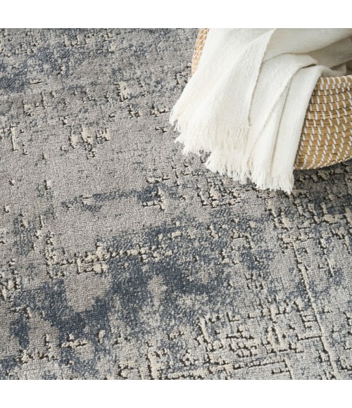 Nourison Quarry Dark Grey QUA17 4 ft. X 6 ft. Rect. Rug