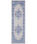 Nourison Whimsicle Area Rug WHS03-Grey Blue