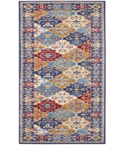 Nourison Grafix Multicolor GRF31 2 ft. X 6 ft. Rectangle Rug