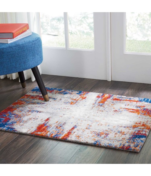 Nourison Twilight Area Rug TWI26 Ivory/Multicolor 2'3" x 3'