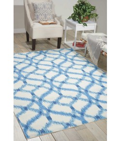 Nourison Wav01/Sun & Shade - Snd05 Aegean Area Rug 4 ft. 3 X 6 ft. 3 Rectangle