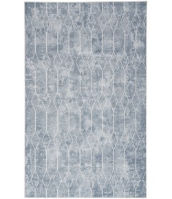 Nourison Home New Concept Washable Blue Grey SR107 5 ft. 3 in. X 7 ft. 3 in. Rectangle Rug
