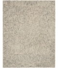Nourison Vail Ivory Grey Teal VAI04 7 ft. 9 in. X 9 ft. 9 in. Rect. Rug