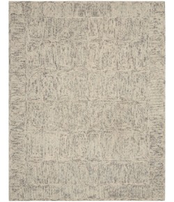Nourison Vail Ivory Grey Teal VAI04 7 ft. 9 in. X 9 ft. 9 in. Rect. Rug