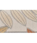 Nourison Aloha Blue Mocha ALH18 2 ft. X 6 ft. Rectangle Rug