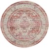 Nourison Vintage Kashan - Vka07 Red Ivory Area Rug 4 ft. X Round