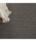 Nourison Positano Round Area Rug POS01-Charcoal