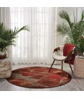 Nourison SOMERSET Area Rug Nourison Somerset Round Area Rug ST77-Multicolor