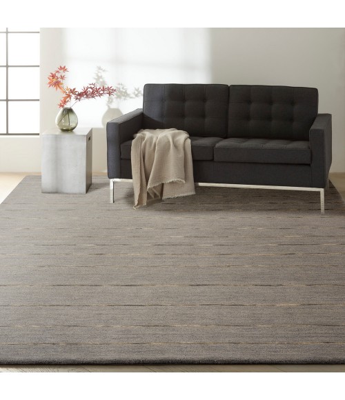 Calvin Klein Halo Area Rug HAL01 Charcoal