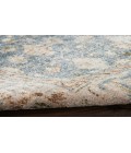 Nourison Astra Machine Washable Silver Blue ASW11 4 ft. X 6 ft. Rectangle Rug