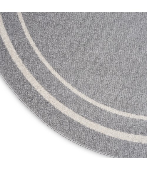 Nourison Nourison Essentials Area Rug NRE02 Grey/Ivory