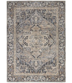 kathy ireland Home Ki38 Moroccan Celebr - Ki381 Navy Area Rug 3 ft. 10 X 5 ft. 10 Rectangle