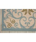 Nourison Caribbean Area Rug CRB02 Ivory/Blue
