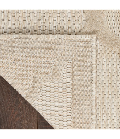 Nourison Home Easy Care Cream NES01 2 ft. X 6 ft. Rectangle Rug