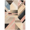 Nourison Home Washable Decor Multicolor WSD10 5 ft. 3 in. X 7 ft. Rectangle Rug