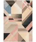 Nourison Home Washable Decor Multicolor WSD10 5 ft. 3 in. X 7 ft. Rectangle Rug