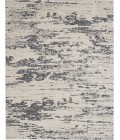 Nourison TEXTURED CONTEMPORARY Area Rug Nourison Textured Contemporary Area Rug TEC03-Ivory Blue