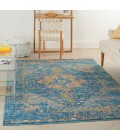 Nourison Tranquil Area Rug TRA06-Navy Blue