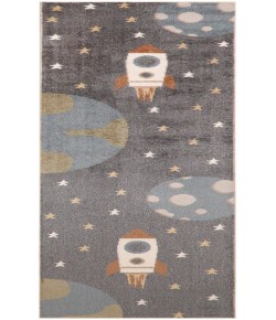 Nourison Astra Machine Washable Sky Blue ASW06 2 ft. X 6 ft. Rectangle Rug
