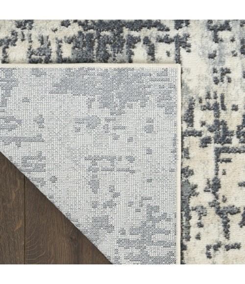 Nourison Concerto Ivory Grey CNC17 7 ft. 10 in. X 9 ft. 10 in. Rect. Rug