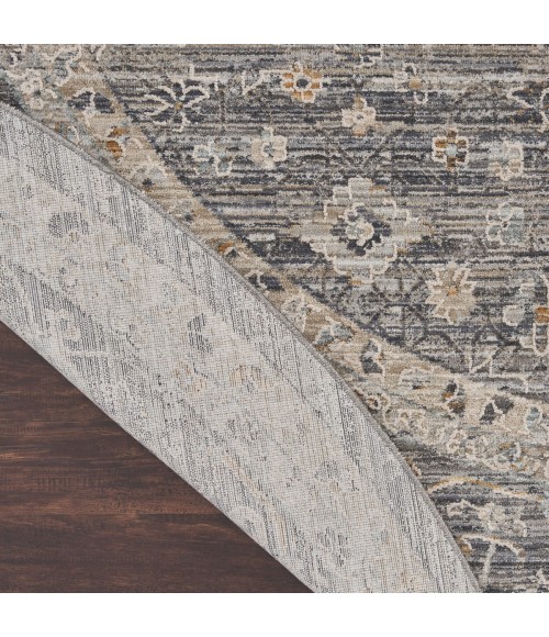 Nourison Lynx Slate Multicolor LNX03 8 ft. X Round Rug
