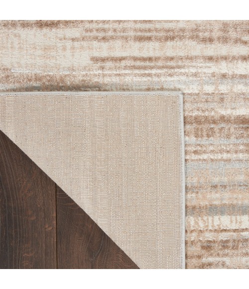 Nourison Elation Area Rug ETN01 Ivory Grey 9' x 12'