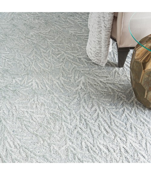Michael Amini Ma30 Star Area Rug SMR03 Light Blue