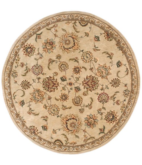 Nourison 2000 Area Rug Nourison 2000 Round Area Rug 2360-Beige