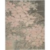 Nourison Tranquil(Traql) - Tra08 Grey Pink Area Rug 8 ft. 10 X 11 ft. 10 Rectangle