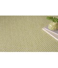 Nourison Courtyard Ivory Green COU01 8 ft. Round Rug