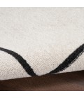 Nourison Nourison Essentials Area Rug Nourison Nourison Essentials Area Rug NRE02 Ivory/Black