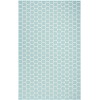 Nourison Reversible Indoor Outdoor Aqua RVB01 5 ft. X 7 ft. Rect. Rug
