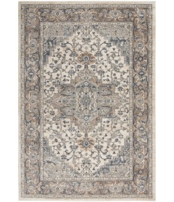 Nourison Quarry Ivory Grey QUA05 5 ft. X 7 ft. Rect. Rug