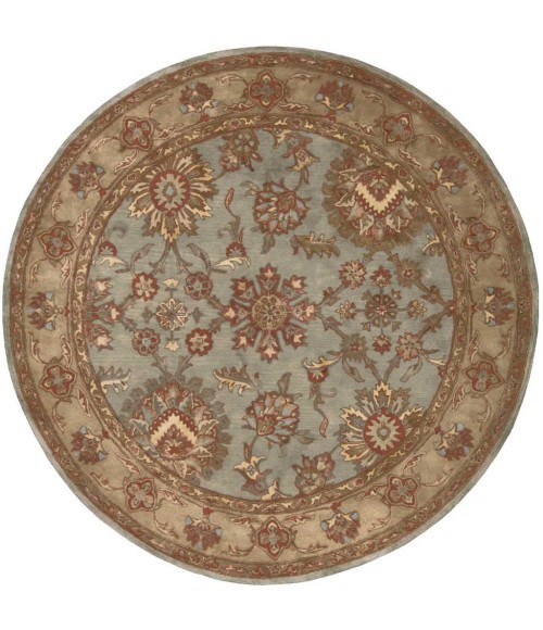 Nourison JAIPUR Area Rug Nourison Jaipur Round Area Rug JA19-Aqua