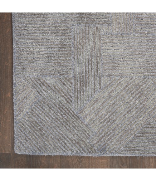 Michael Amini Ma30 Star Area Rug SMR01 Slate 5'3" x 7'3"