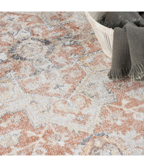 Nourison Astra Machine Washable Area Rug ASW12 Gold/Multicolor