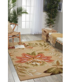 Nourison Fantasy - Fa11 Beige Area Rug 8 ft. X 10 ft. 6 Rectangle