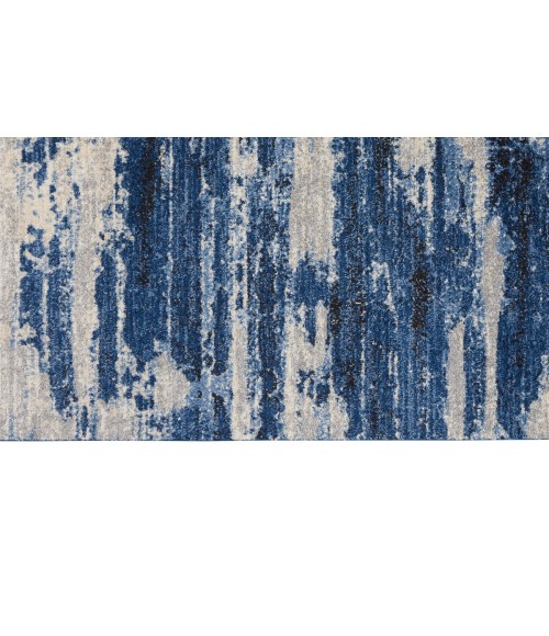 Calvin Klein River Flow Area Rug RFV01 Blue/Grey