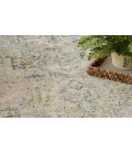 Nourison Astra Machine Washable Blue Green ASW12 7 ft. 10 in. X 10 ft. Rectangle Rug