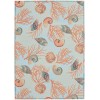 Nourison Wav01/Sun & Shade - Snd92 Light Blue Area Rug 7 ft. 9 in. X 10 ft. 10 in. Rectangle